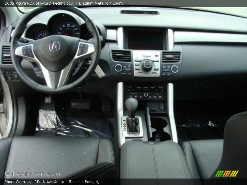 Palladium Metallic / Ebony 2009 Acura RDX SH-AWD Technology