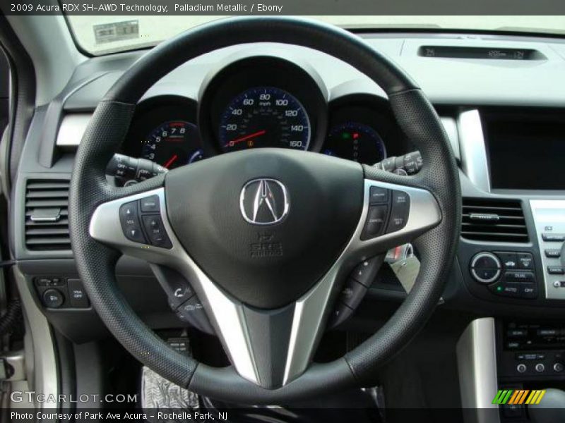 Palladium Metallic / Ebony 2009 Acura RDX SH-AWD Technology