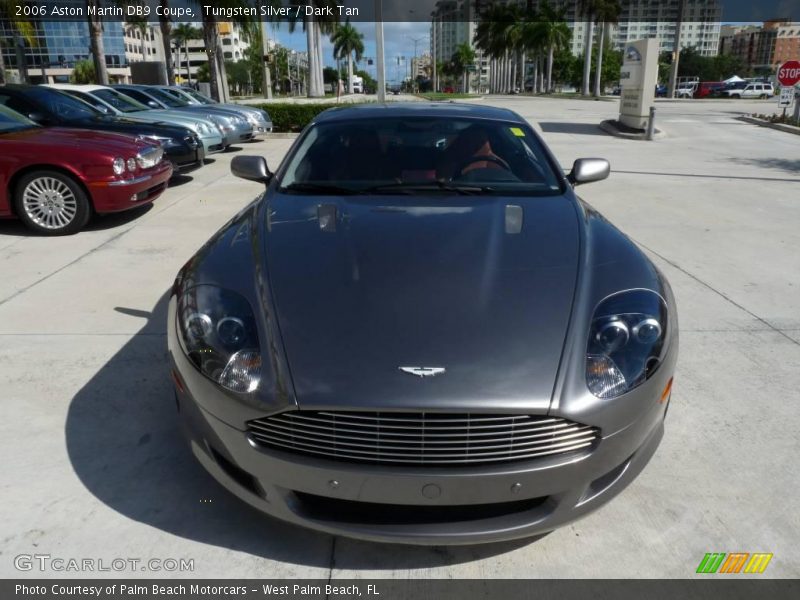 Tungsten Silver / Dark Tan 2006 Aston Martin DB9 Coupe