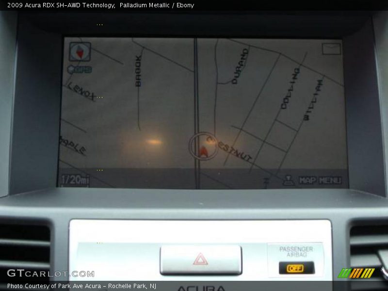 Palladium Metallic / Ebony 2009 Acura RDX SH-AWD Technology
