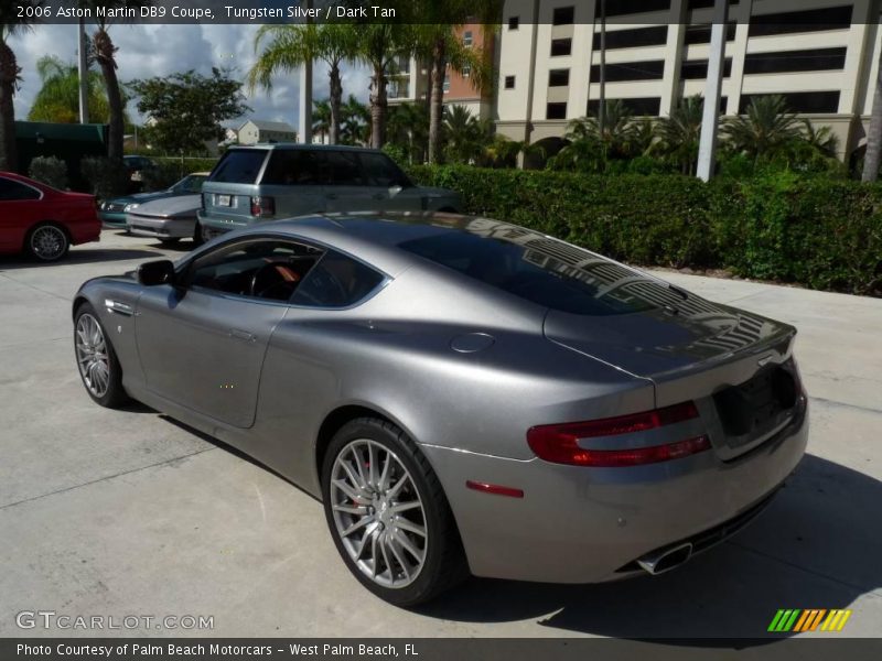 Tungsten Silver / Dark Tan 2006 Aston Martin DB9 Coupe