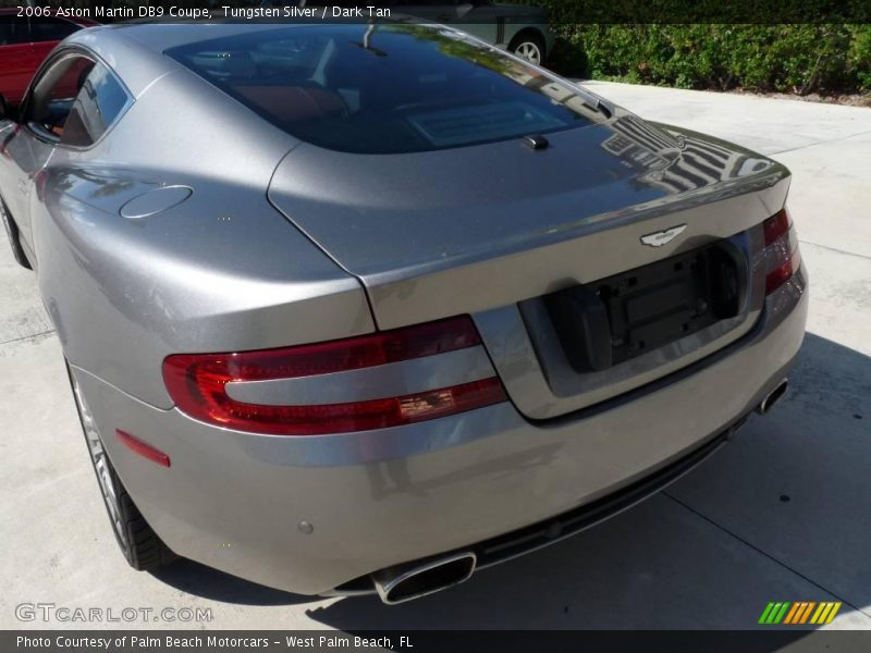 Tungsten Silver / Dark Tan 2006 Aston Martin DB9 Coupe