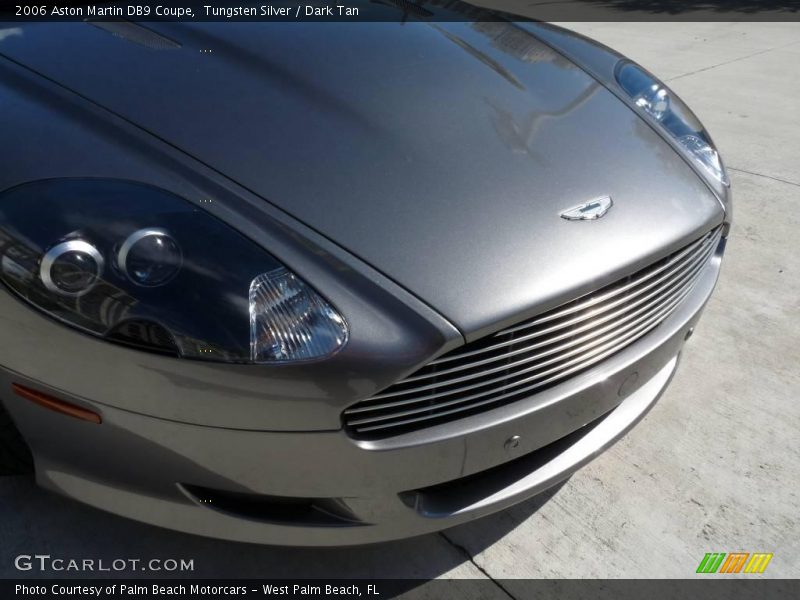 Tungsten Silver / Dark Tan 2006 Aston Martin DB9 Coupe