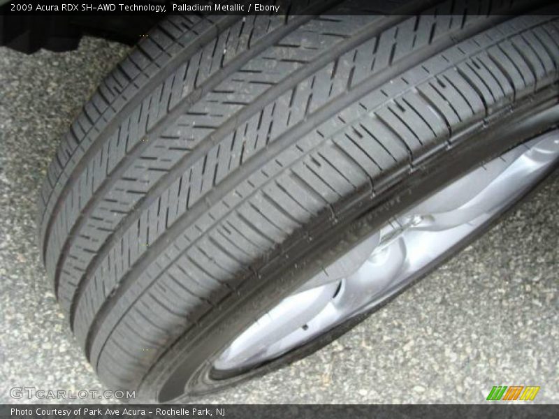 Palladium Metallic / Ebony 2009 Acura RDX SH-AWD Technology
