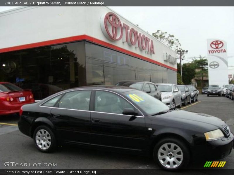 Brilliant Black / Melange 2001 Audi A6 2.8 quattro Sedan