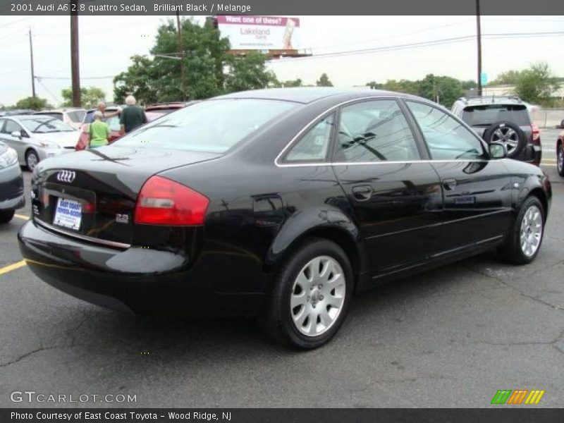 Brilliant Black / Melange 2001 Audi A6 2.8 quattro Sedan