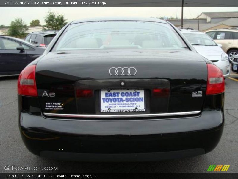 Brilliant Black / Melange 2001 Audi A6 2.8 quattro Sedan