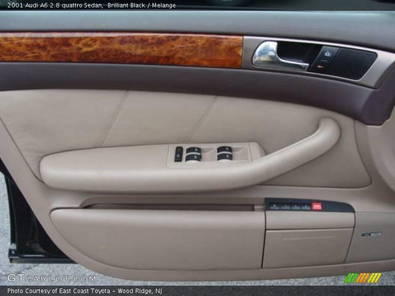 Brilliant Black / Melange 2001 Audi A6 2.8 quattro Sedan
