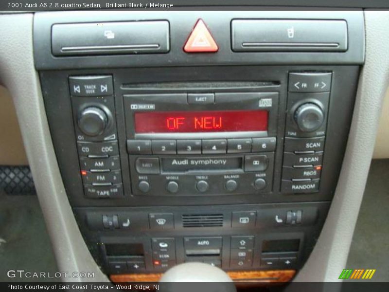 Brilliant Black / Melange 2001 Audi A6 2.8 quattro Sedan