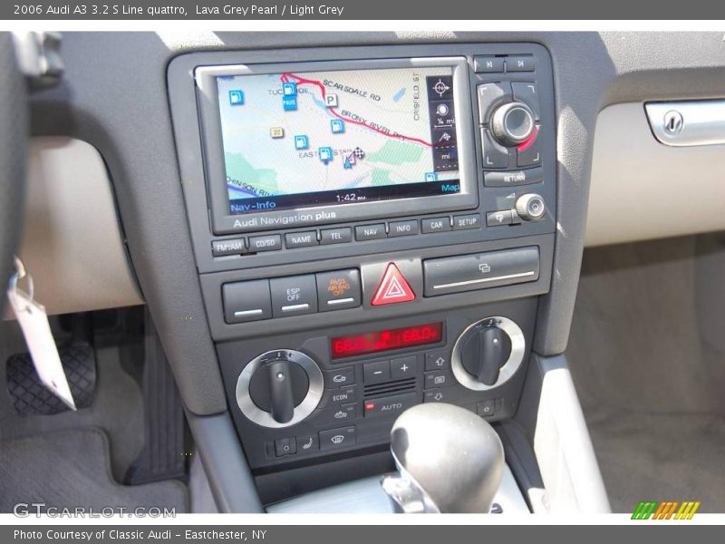 Lava Grey Pearl / Light Grey 2006 Audi A3 3.2 S Line quattro