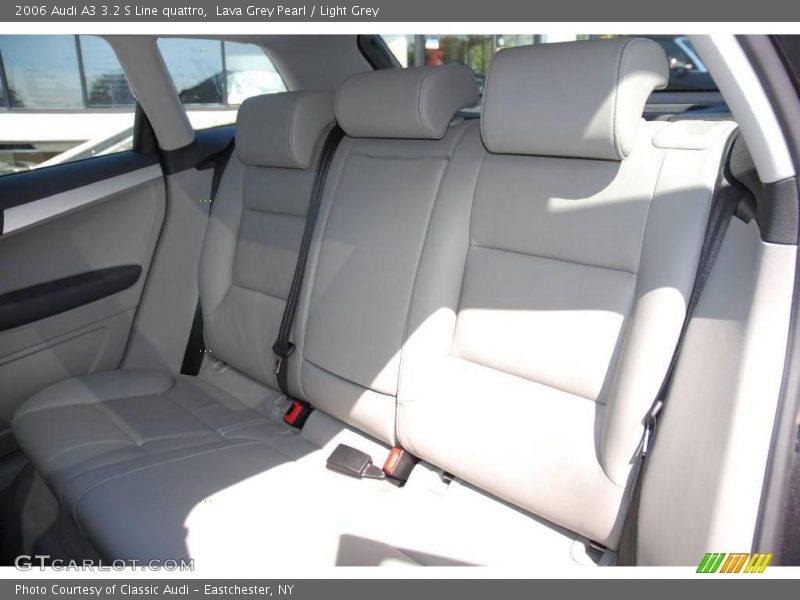 Lava Grey Pearl / Light Grey 2006 Audi A3 3.2 S Line quattro