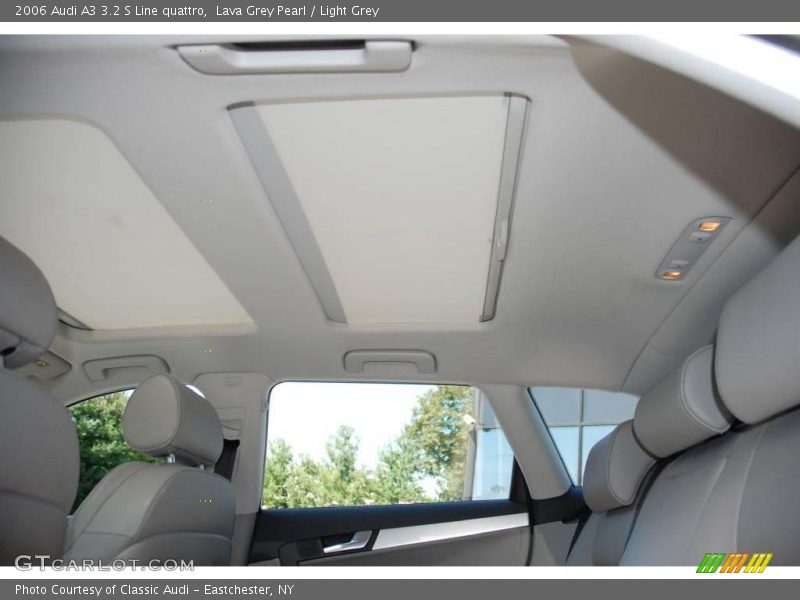 Lava Grey Pearl / Light Grey 2006 Audi A3 3.2 S Line quattro