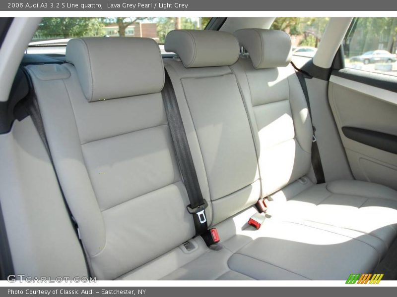 Lava Grey Pearl / Light Grey 2006 Audi A3 3.2 S Line quattro