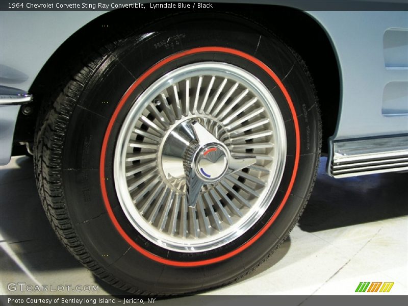 Lynndale Blue / Black 1964 Chevrolet Corvette Sting Ray Convertible