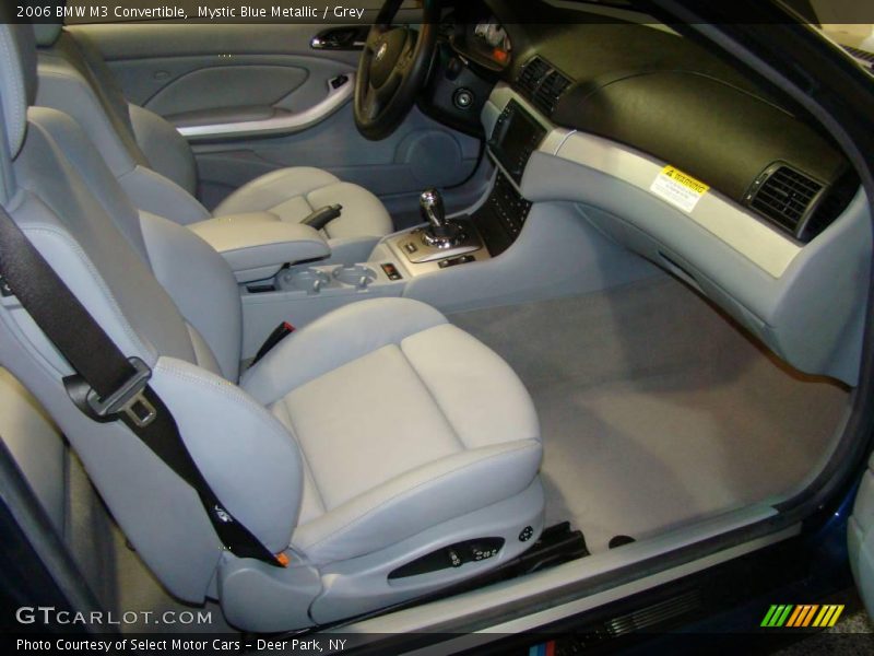 Mystic Blue Metallic / Grey 2006 BMW M3 Convertible