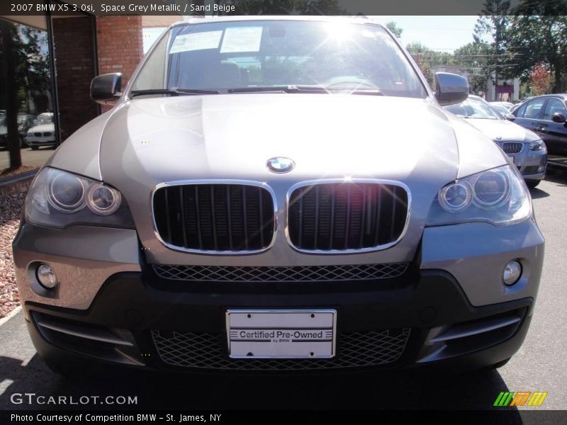 Space Grey Metallic / Sand Beige 2007 BMW X5 3.0si