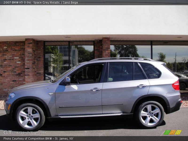 Space Grey Metallic / Sand Beige 2007 BMW X5 3.0si