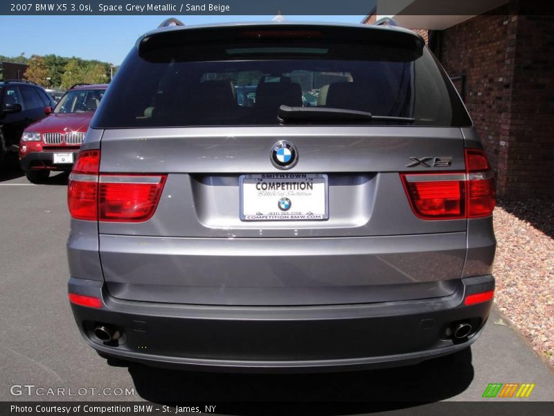 Space Grey Metallic / Sand Beige 2007 BMW X5 3.0si