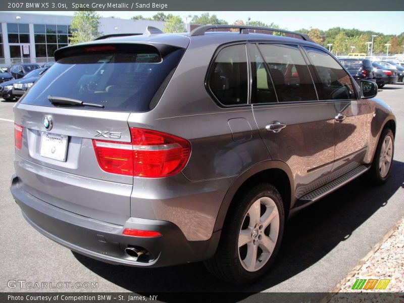 Space Grey Metallic / Sand Beige 2007 BMW X5 3.0si