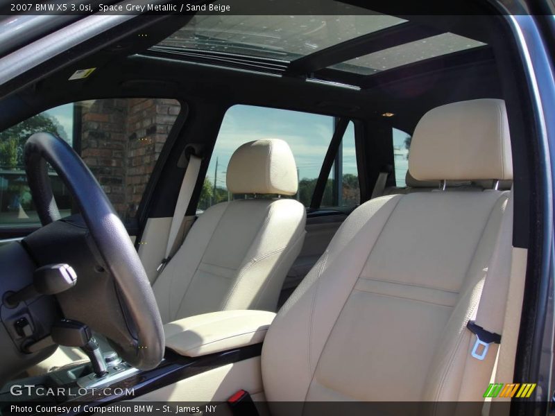 Space Grey Metallic / Sand Beige 2007 BMW X5 3.0si