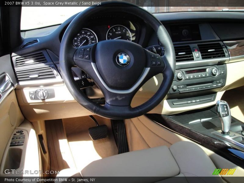 Space Grey Metallic / Sand Beige 2007 BMW X5 3.0si