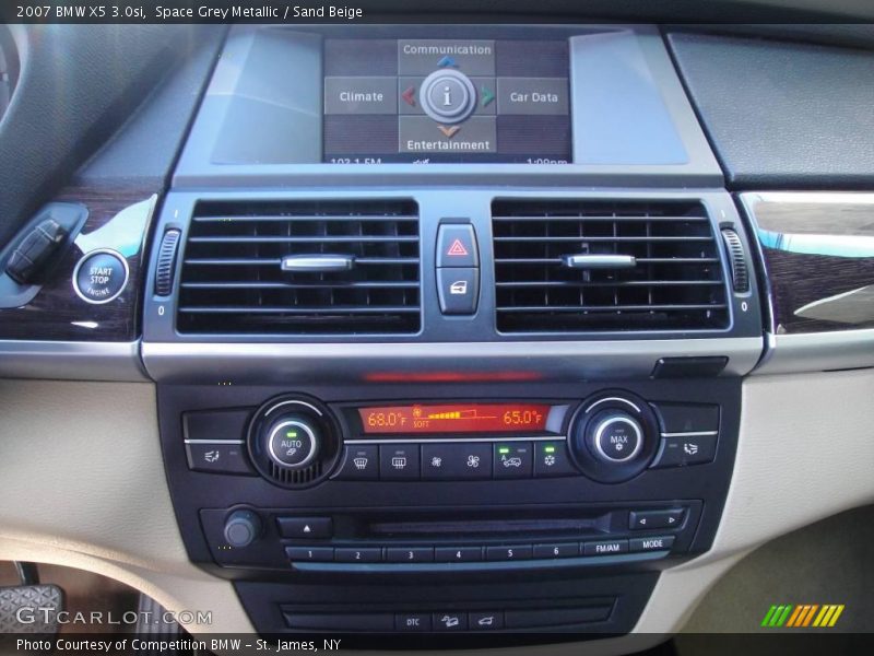 Space Grey Metallic / Sand Beige 2007 BMW X5 3.0si