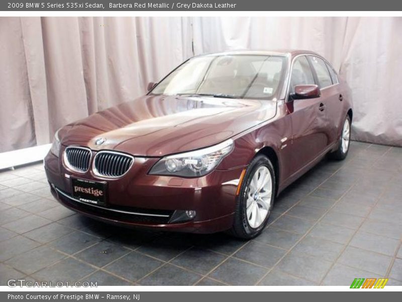 Barbera Red Metallic / Grey Dakota Leather 2009 BMW 5 Series 535xi Sedan