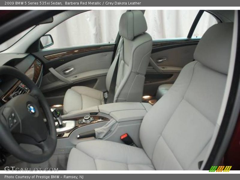 Barbera Red Metallic / Grey Dakota Leather 2009 BMW 5 Series 535xi Sedan