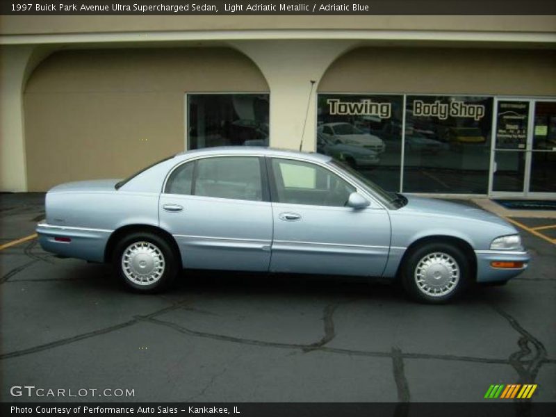 Light Adriatic Metallic / Adriatic Blue 1997 Buick Park Avenue Ultra Supercharged Sedan