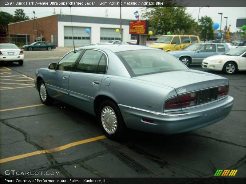 Light Adriatic Metallic / Adriatic Blue 1997 Buick Park Avenue Ultra Supercharged Sedan