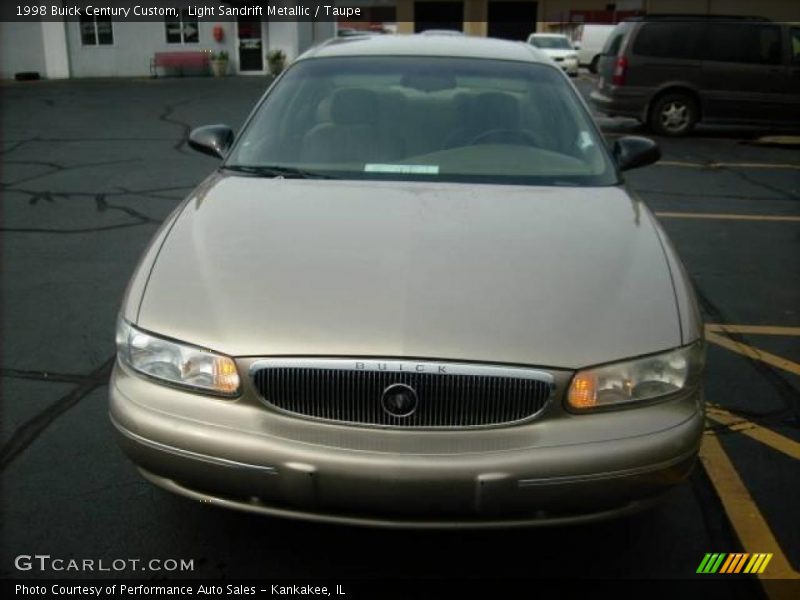 Light Sandrift Metallic / Taupe 1998 Buick Century Custom
