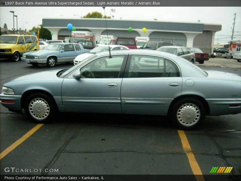 Light Adriatic Metallic / Adriatic Blue 1997 Buick Park Avenue Ultra Supercharged Sedan