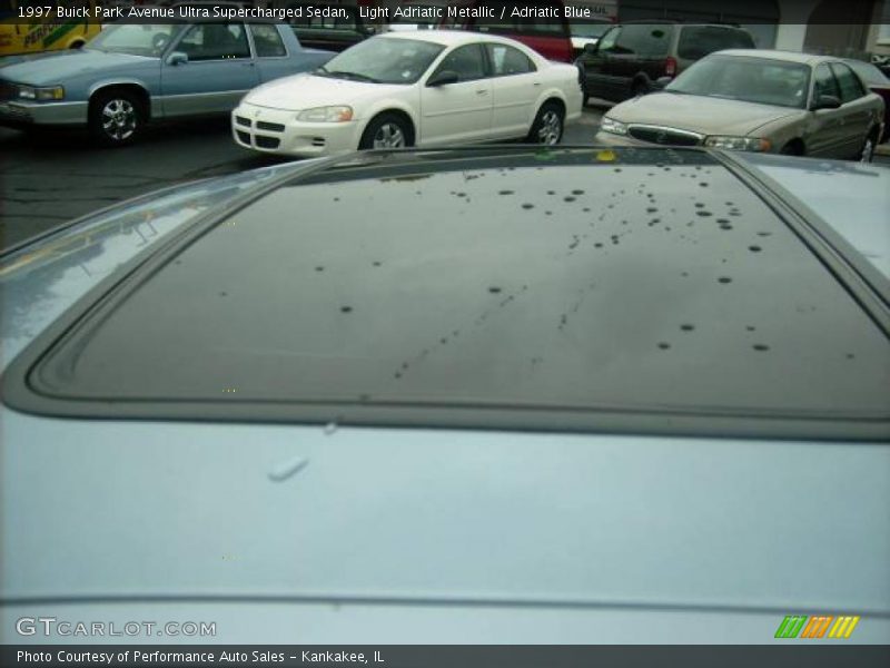 Light Adriatic Metallic / Adriatic Blue 1997 Buick Park Avenue Ultra Supercharged Sedan