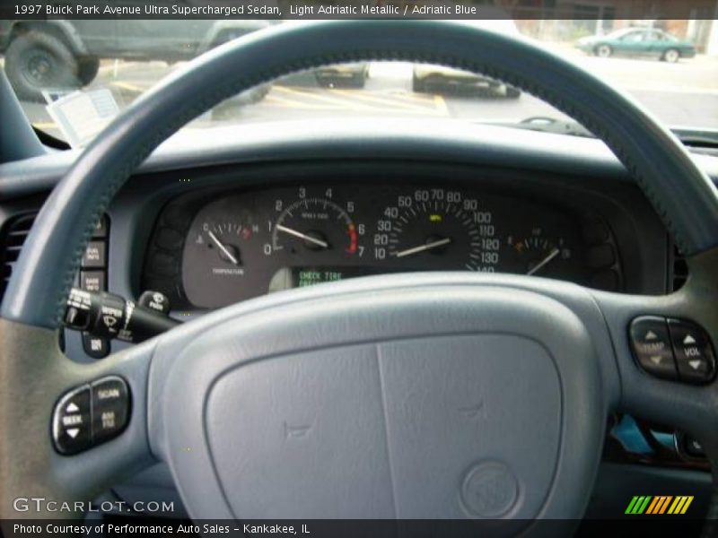 Light Adriatic Metallic / Adriatic Blue 1997 Buick Park Avenue Ultra Supercharged Sedan