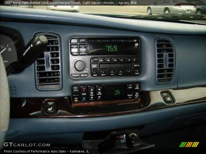 Light Adriatic Metallic / Adriatic Blue 1997 Buick Park Avenue Ultra Supercharged Sedan
