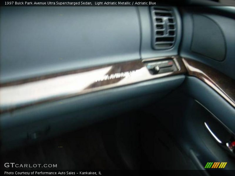 Light Adriatic Metallic / Adriatic Blue 1997 Buick Park Avenue Ultra Supercharged Sedan