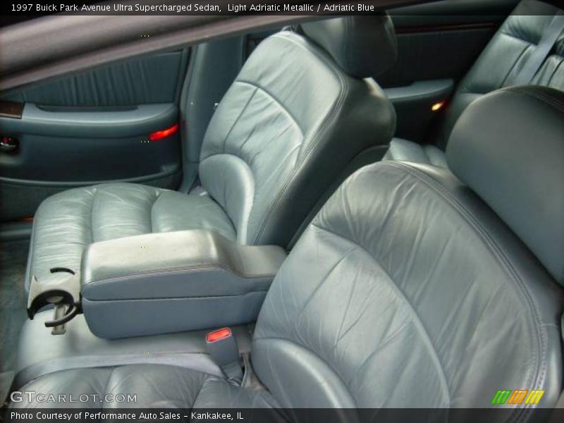 Light Adriatic Metallic / Adriatic Blue 1997 Buick Park Avenue Ultra Supercharged Sedan