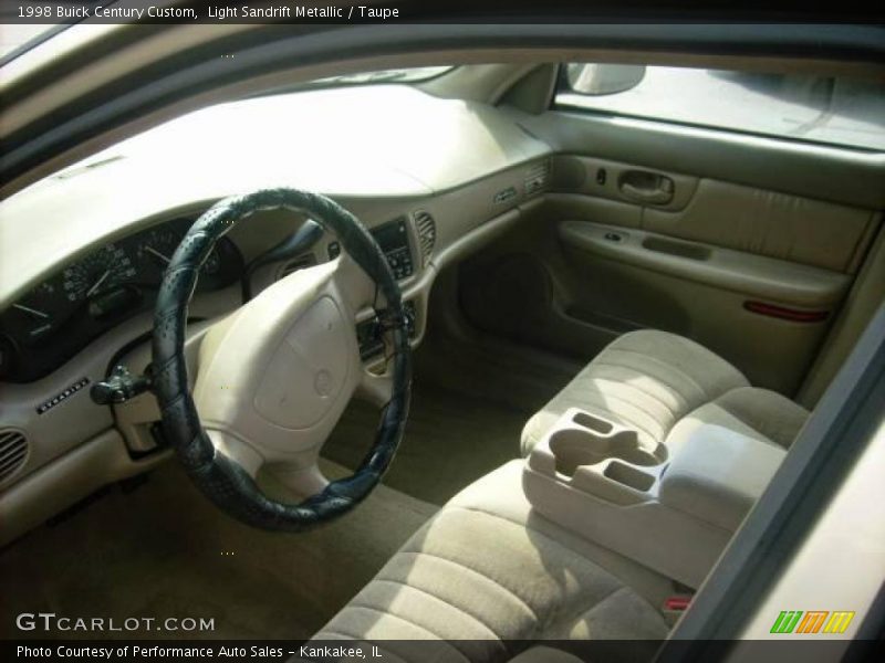 Light Sandrift Metallic / Taupe 1998 Buick Century Custom