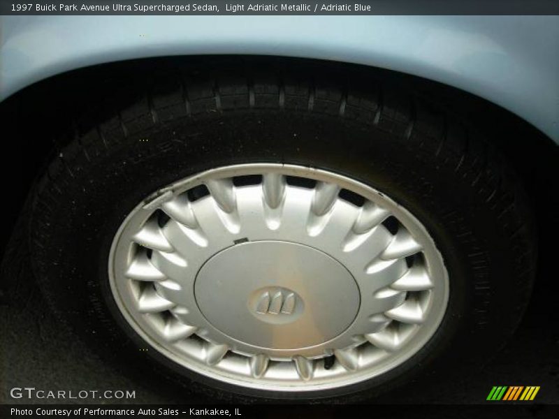 Light Adriatic Metallic / Adriatic Blue 1997 Buick Park Avenue Ultra Supercharged Sedan