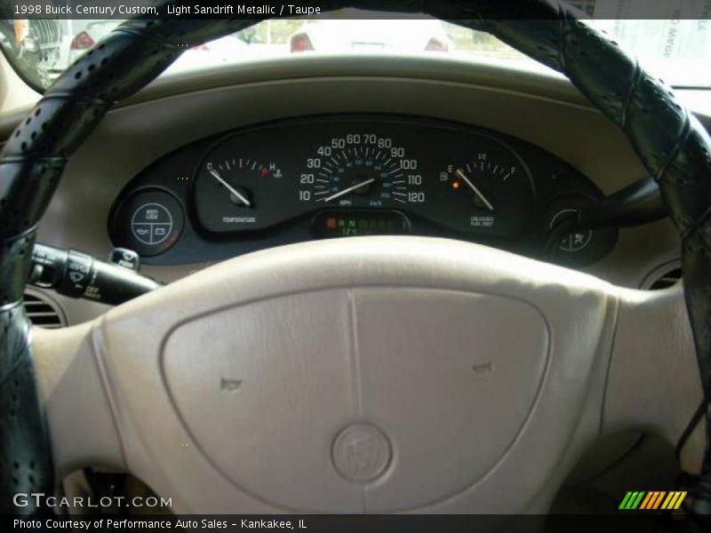 Light Sandrift Metallic / Taupe 1998 Buick Century Custom