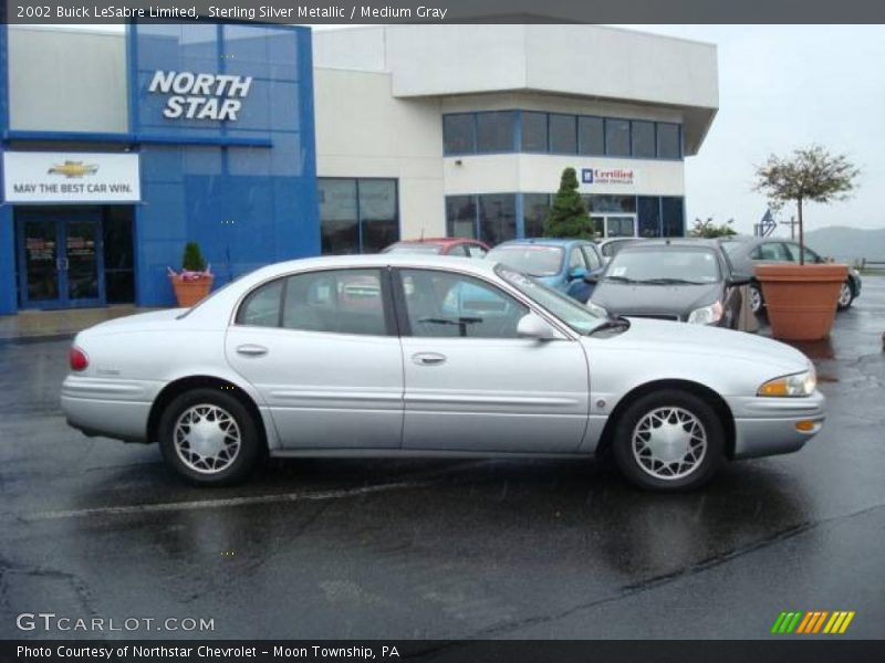 Sterling Silver Metallic / Medium Gray 2002 Buick LeSabre Limited