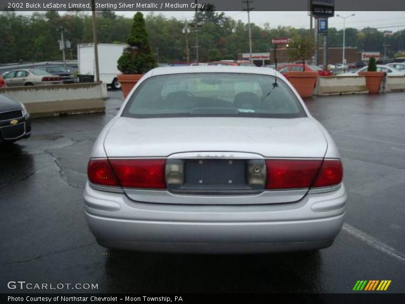 Sterling Silver Metallic / Medium Gray 2002 Buick LeSabre Limited