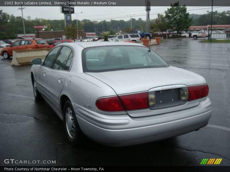 Sterling Silver Metallic / Medium Gray 2002 Buick LeSabre Limited