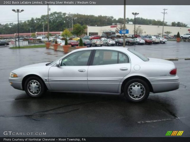 Sterling Silver Metallic / Medium Gray 2002 Buick LeSabre Limited