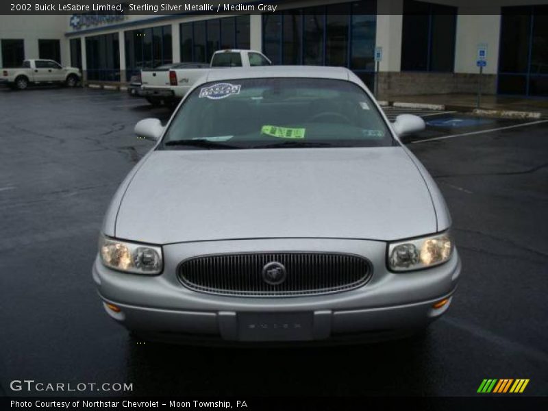 Sterling Silver Metallic / Medium Gray 2002 Buick LeSabre Limited