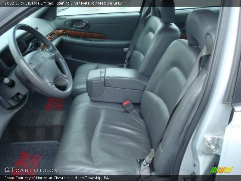 Sterling Silver Metallic / Medium Gray 2002 Buick LeSabre Limited