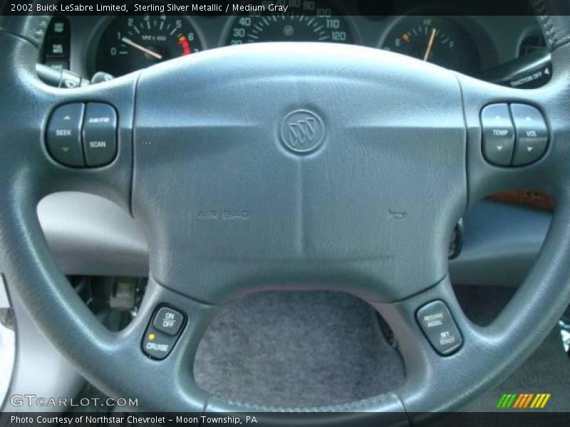 Sterling Silver Metallic / Medium Gray 2002 Buick LeSabre Limited
