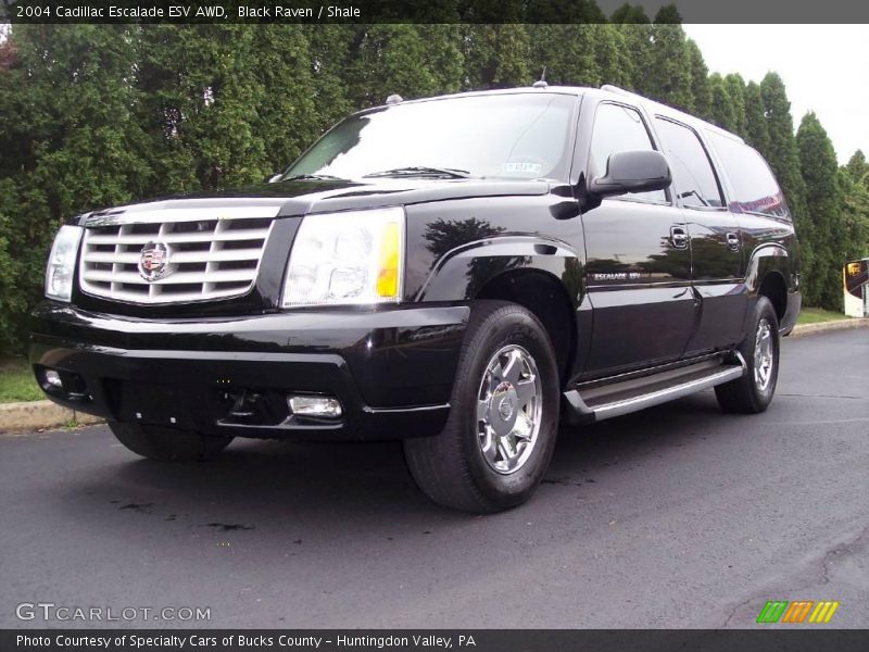 Black Raven / Shale 2004 Cadillac Escalade ESV AWD