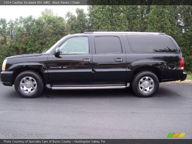 Black Raven / Shale 2004 Cadillac Escalade ESV AWD