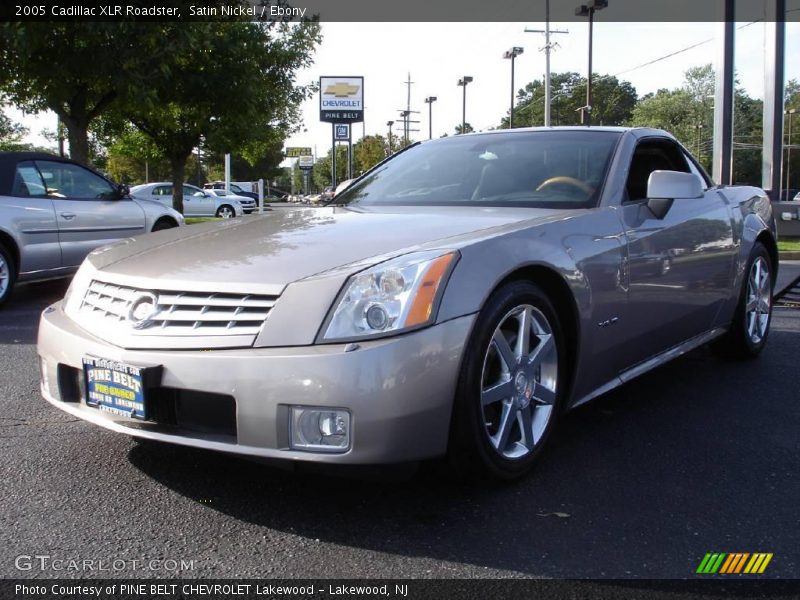 Satin Nickel / Ebony 2005 Cadillac XLR Roadster
